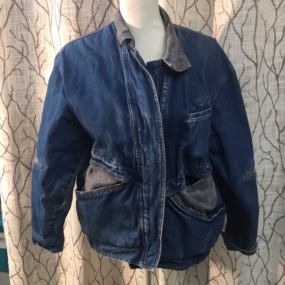 VINTAGE jean jacket 80’s - Picture 5 of 8